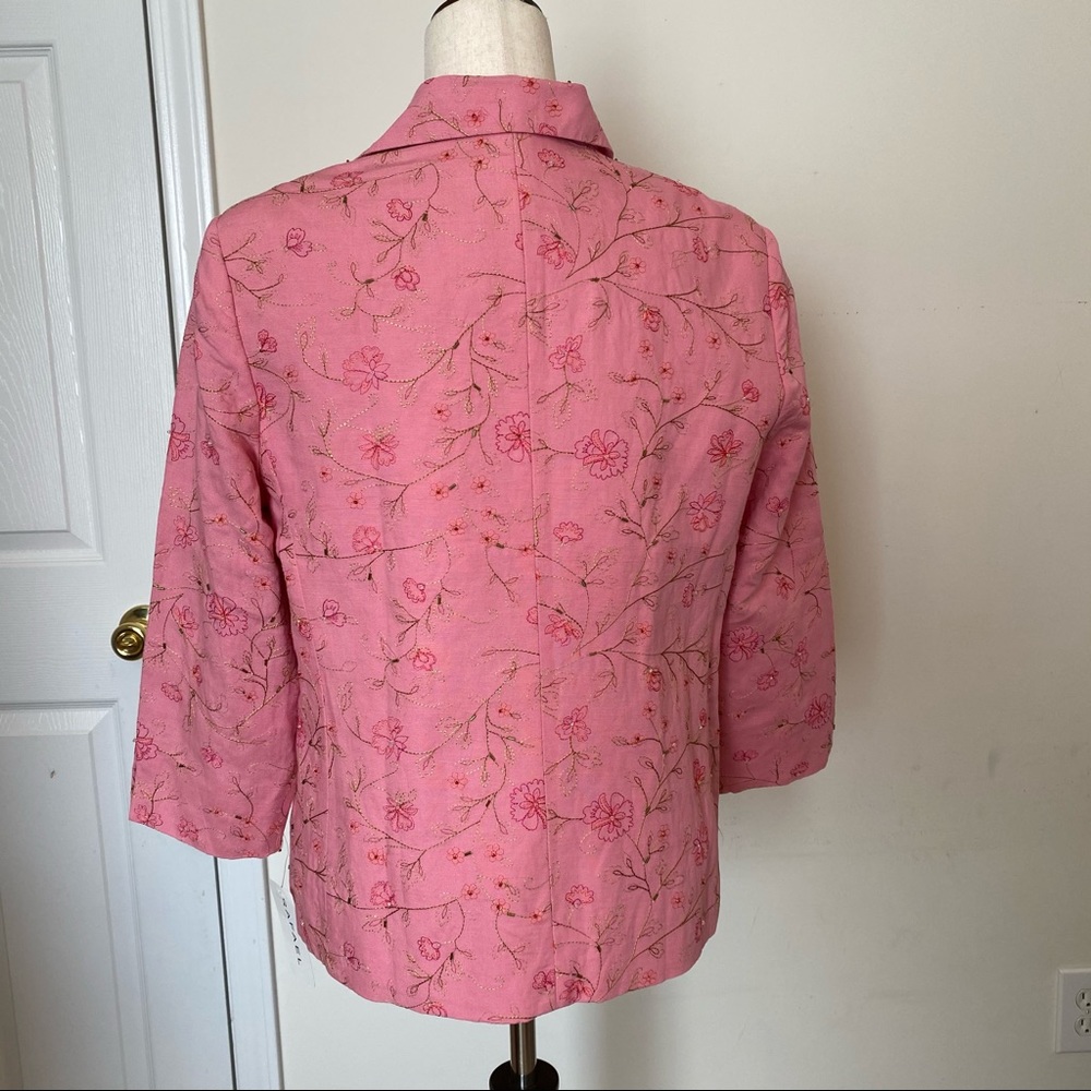 (Size 10) Rafaella Embroidered Linen - Picture 3 of 13